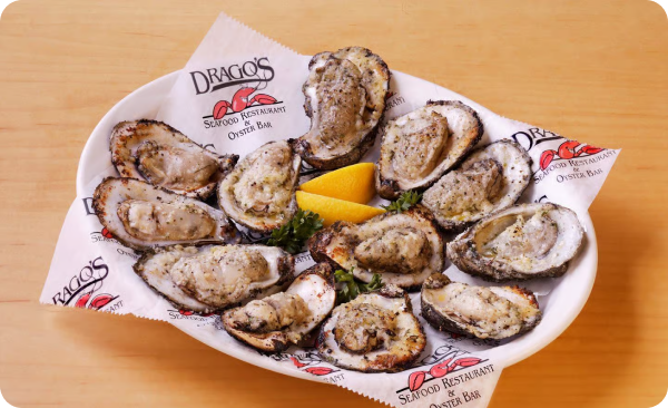 Eat a Drago's Restaurant in New Orleans